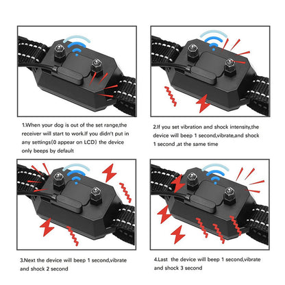 Pet Wireless Electronic Fence Gps Dog Trainer